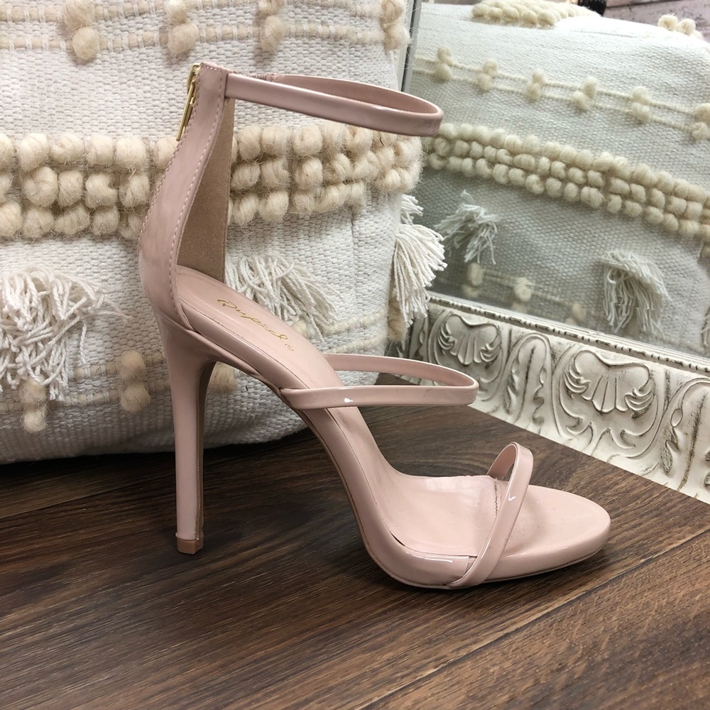 Nude Strappy Heels